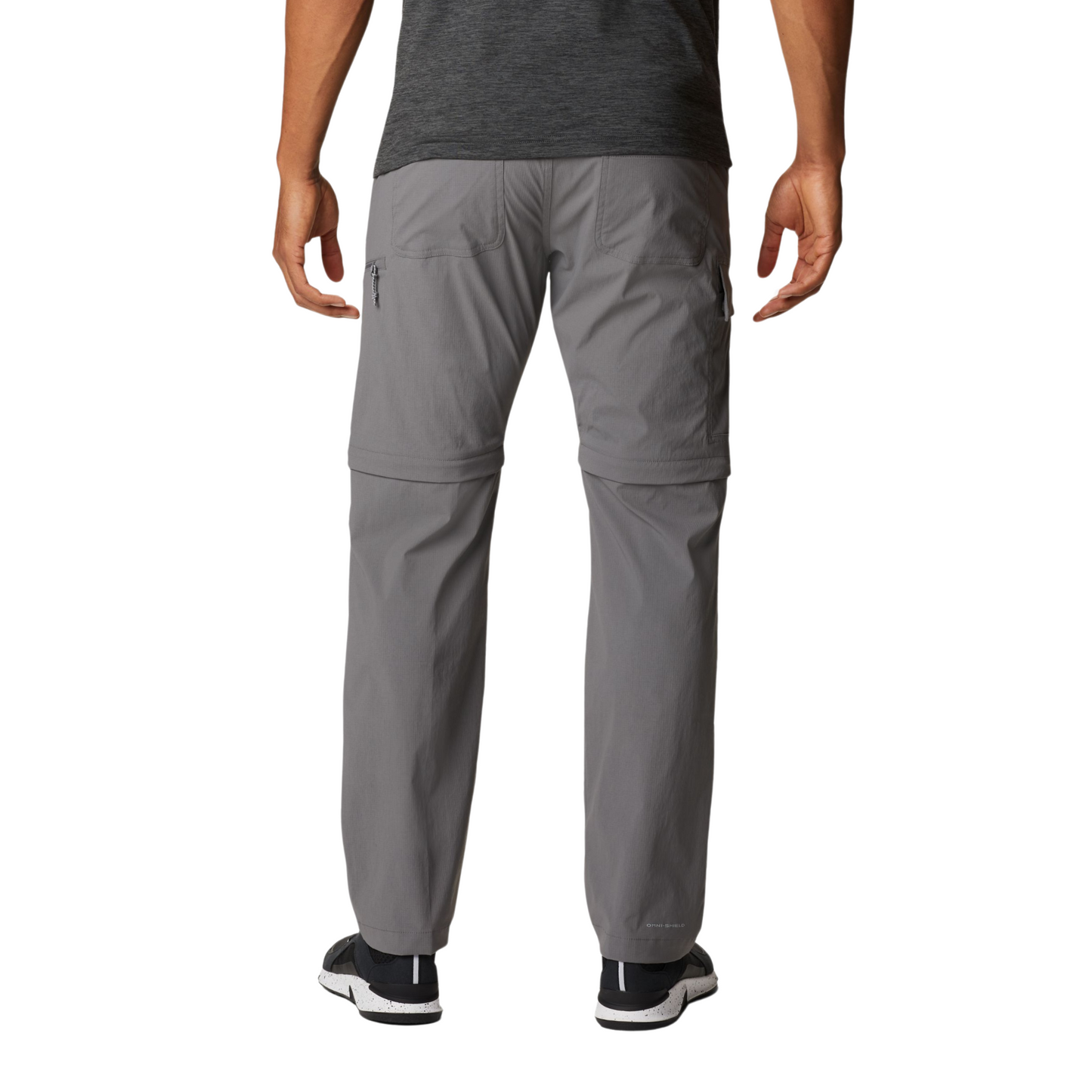 Pantalón Convertible Columbia Newton Ridge Hombre Gris | Outdoor Adventure