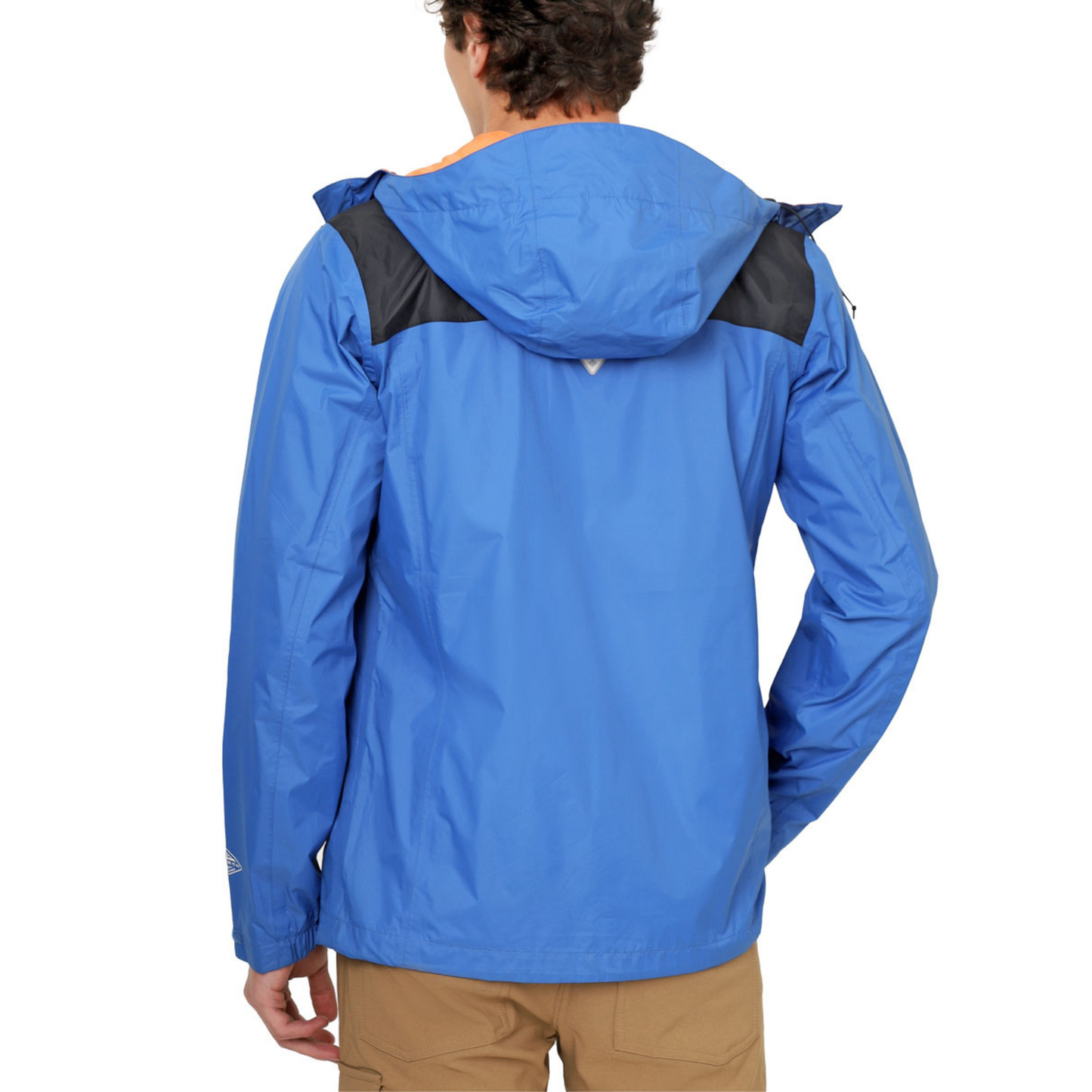 Chaqueta Columbia PFG Storm Hombre Azul con Naranja | Outdoor Adventure Colombia