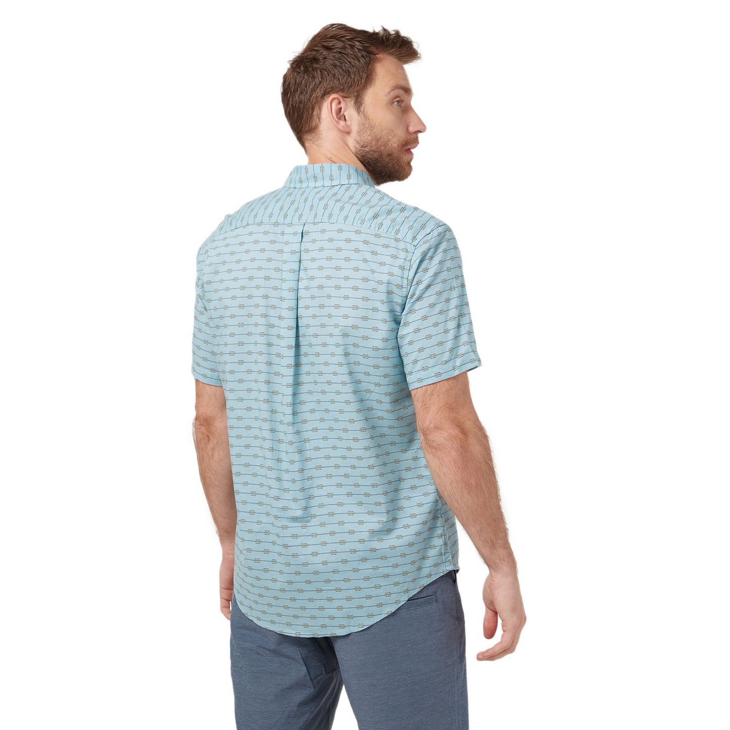 Camisa Eddie Bauer Kingston Hombre Azul | Outdoor Adventure Colombia