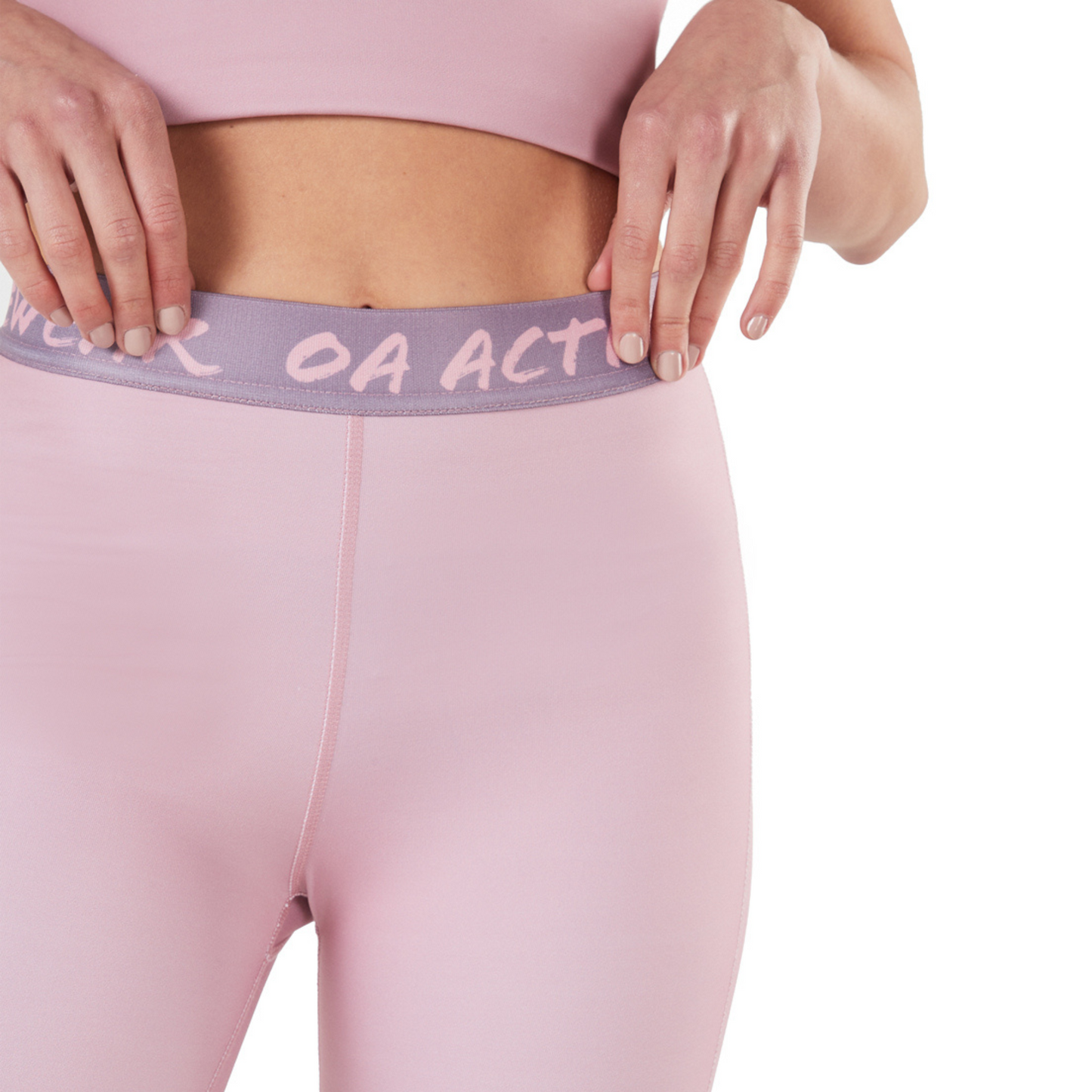 Leggins Licra Deportiva Rosada Mujer | Outdoor Adventure Colombia