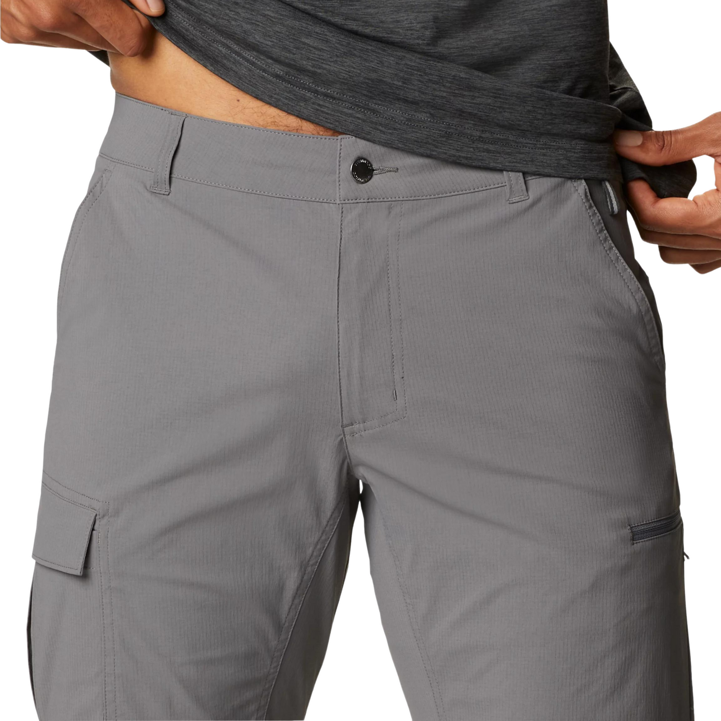 Pantalón Convertible Columbia Newton Ridge Hombre Gris | Outdoor Adventure