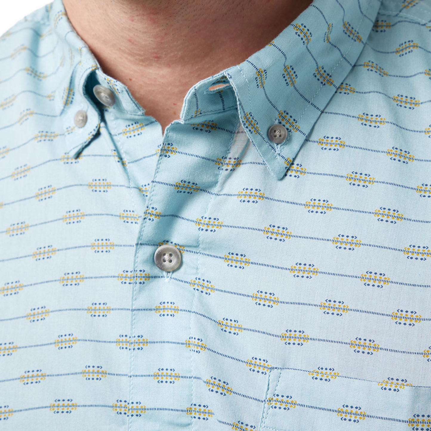 Camisa Eddie Bauer Kingston Hombre Azul | Outdoor Adventure Colombia