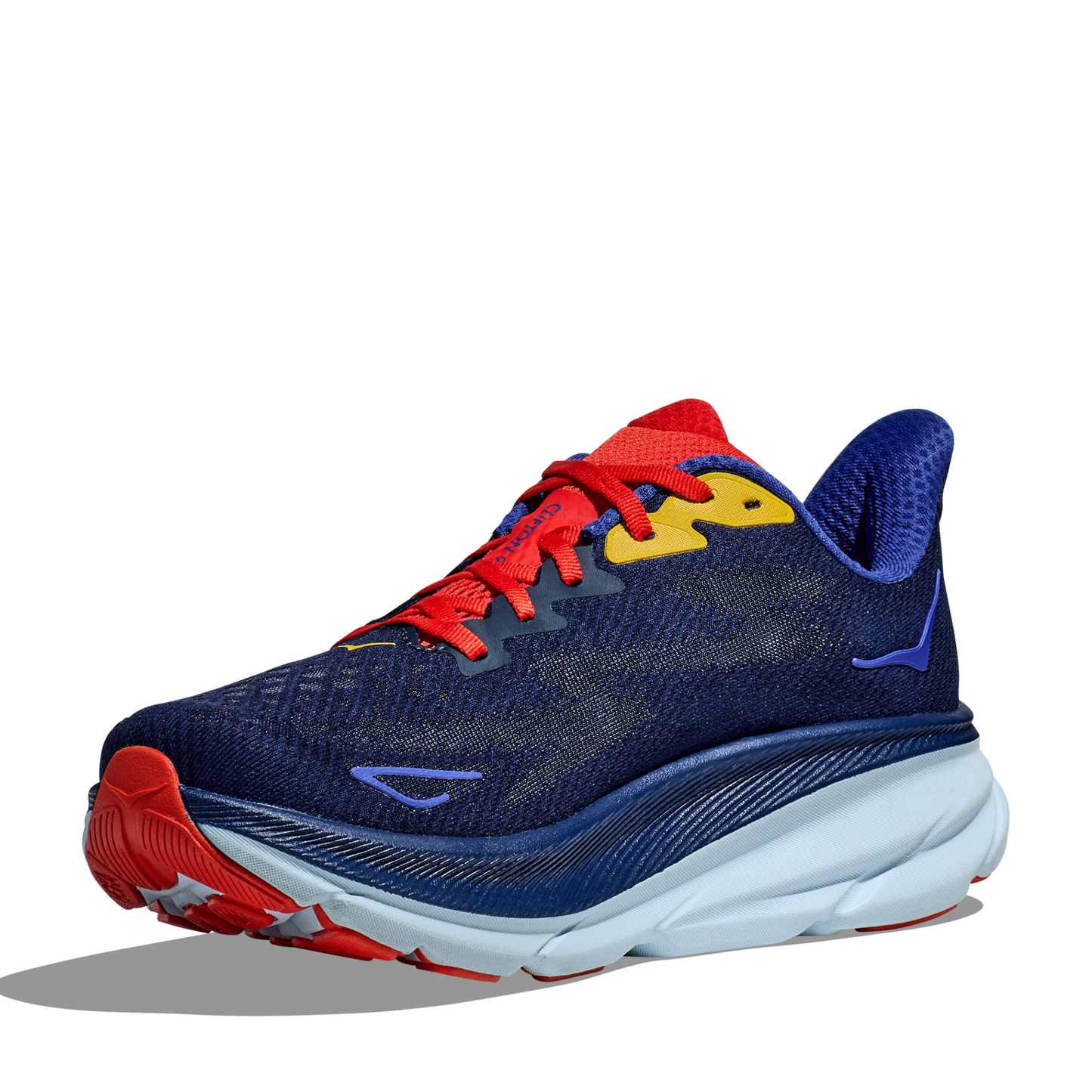 Tenis Running HOKA Clifton 9 Hombre Azules | Outdoor Adventure Colombia