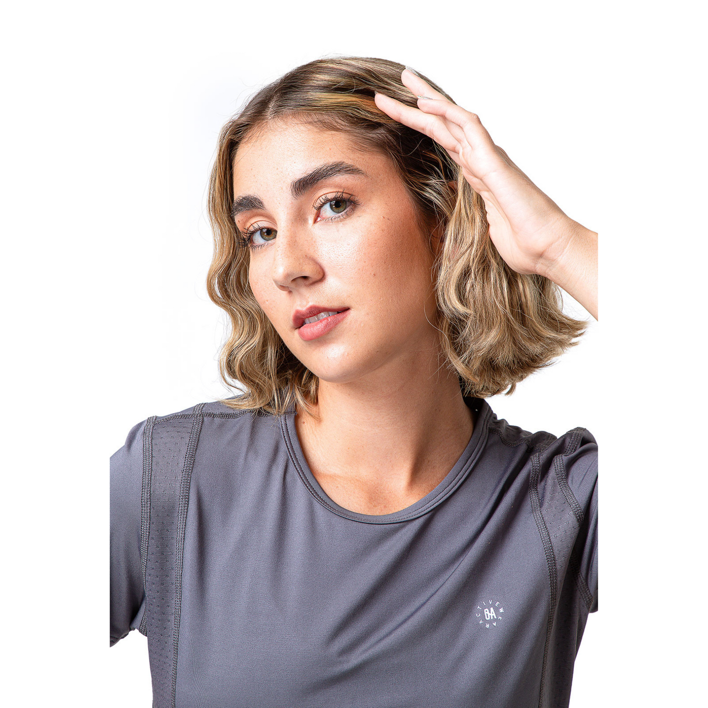 Camiseta Deportiva OA Mujer Morada | Outdoor Adventure Colombia