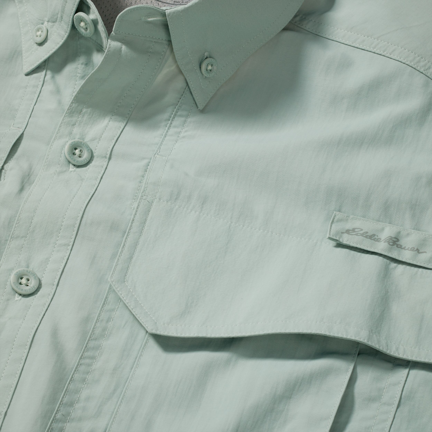Camisa Hombre King Salmon Eddie Bauer Verde | Outdoor Adventure Colombia