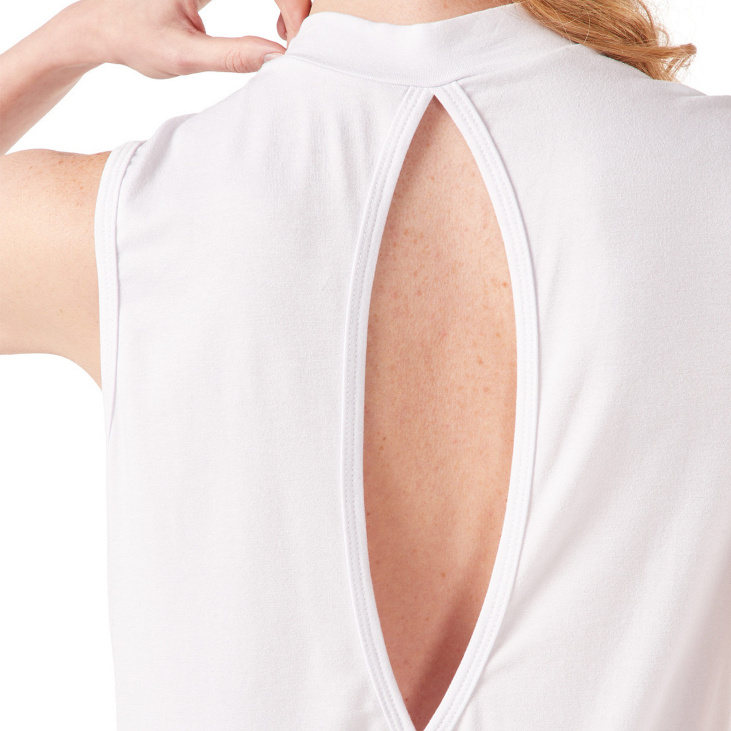 Camiseta Deportiva Cuello Alto Mujer | Outdoor Adventure Colombia