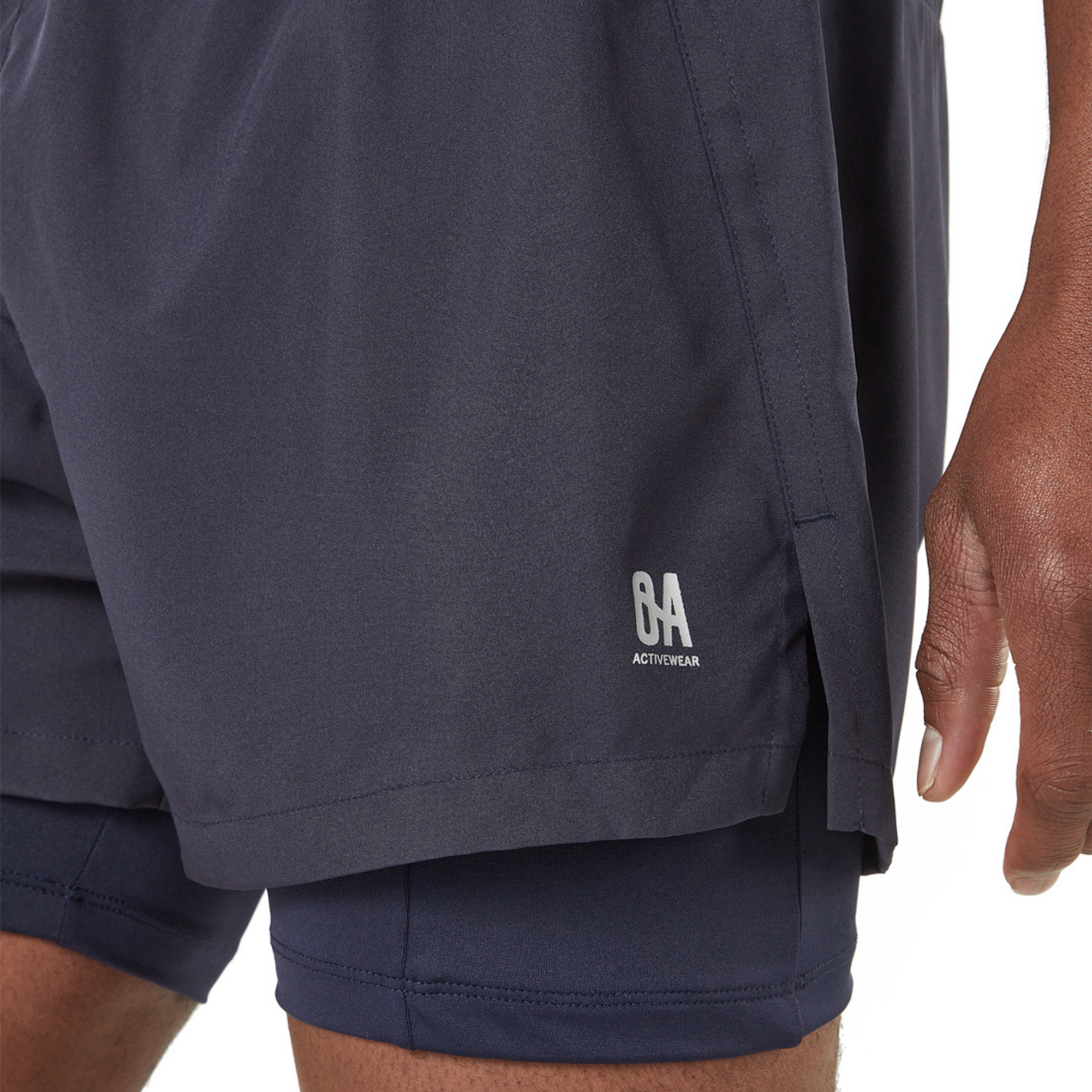 Pantaloneta Running Azul Hombre | Outdoor Adventure Colombia