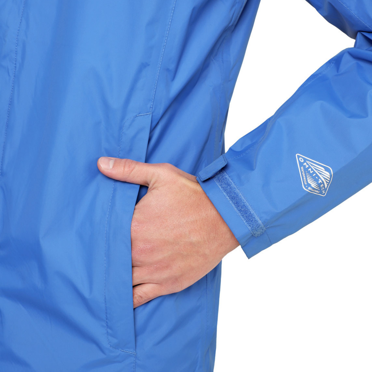 Chaqueta Columbia PFG Storm Hombre Azul con Naranja | Outdoor Adventure Colombia