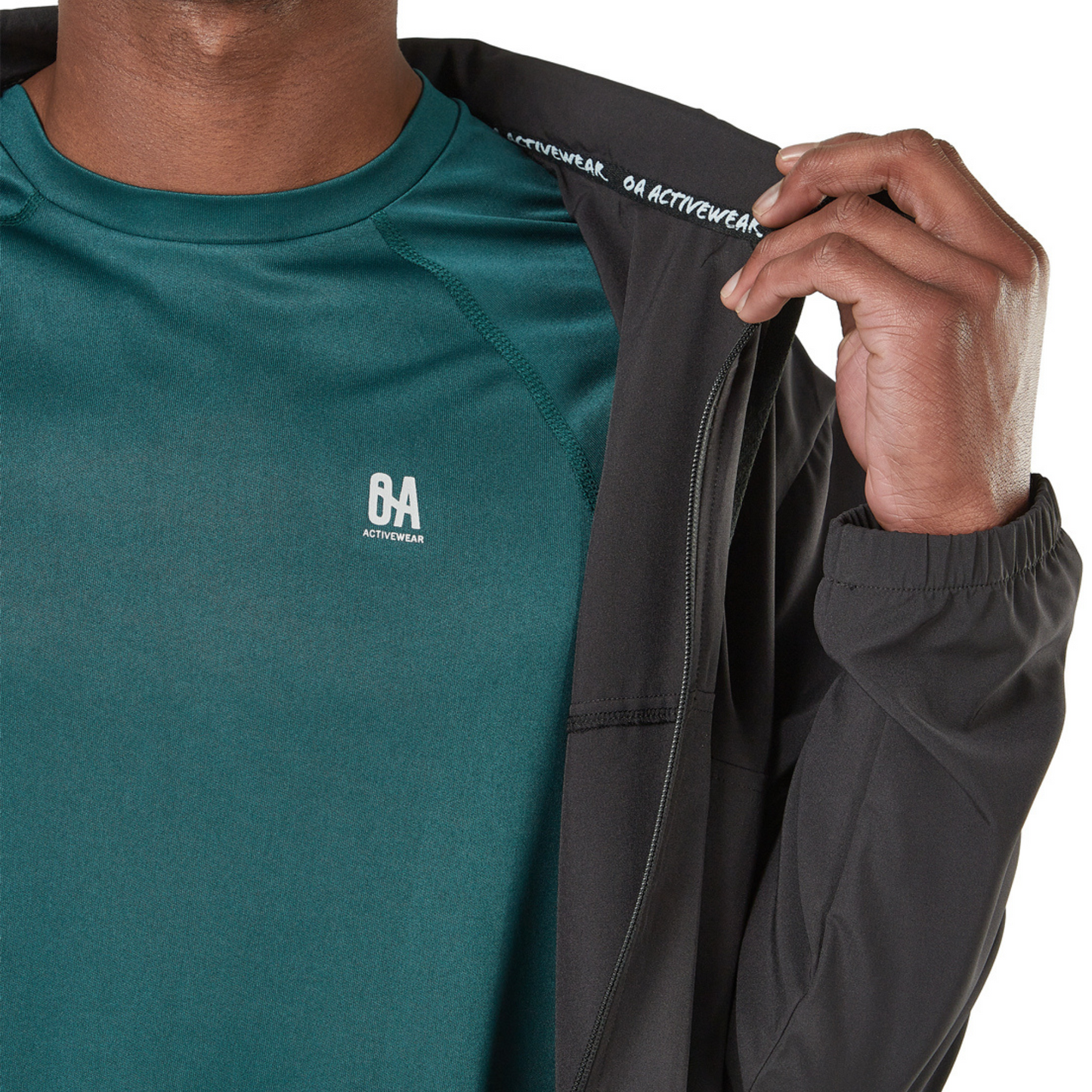 Rompeviento OA Negro Hombre | Outdoor Adventure Colombia