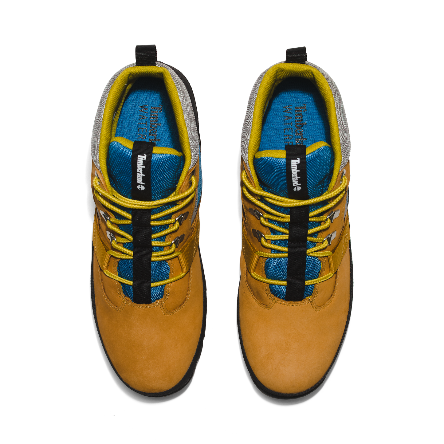 Botas Timberland Euro Hiker Reimagined Amarillo con Azul | Outdoor Adventure Colombia