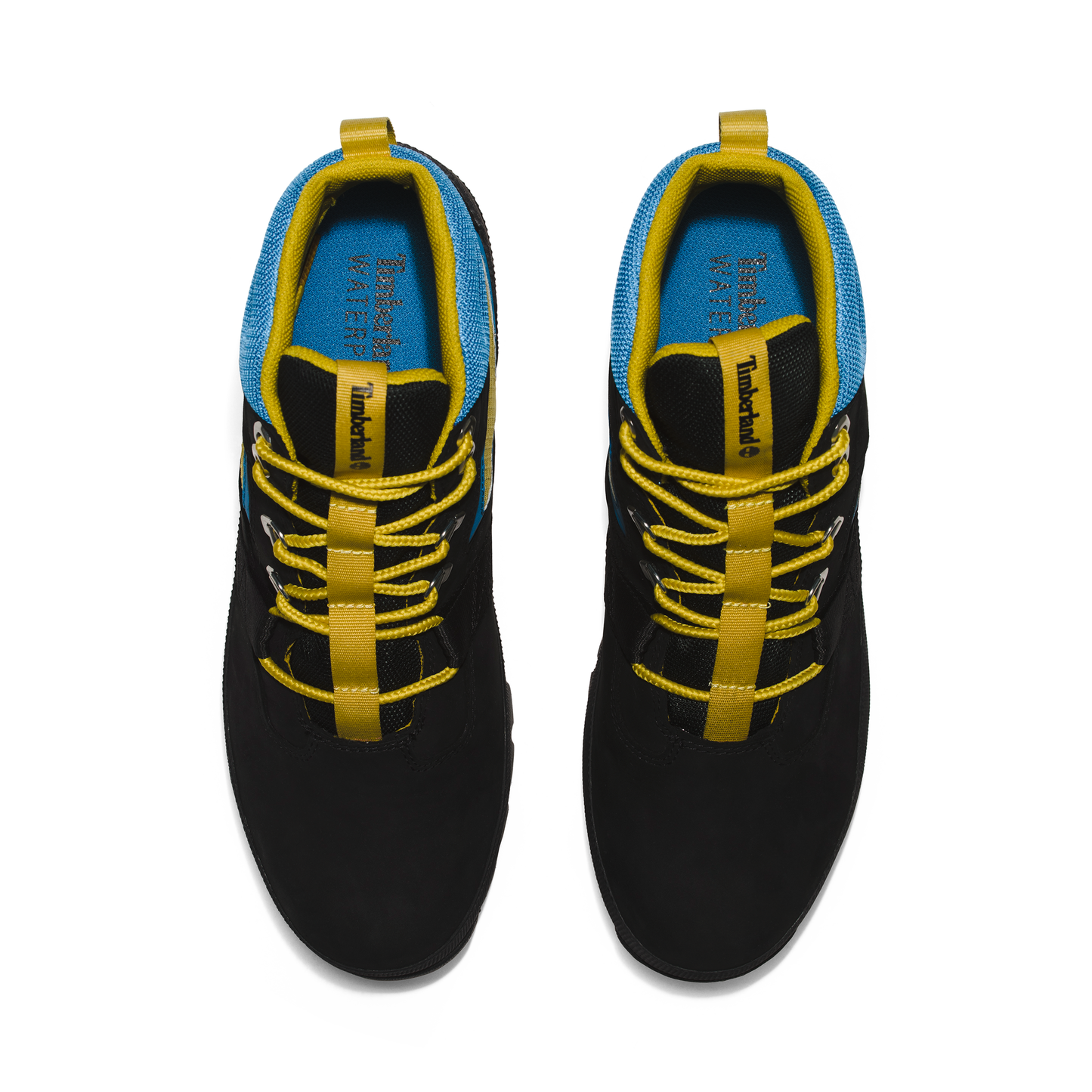 Botas Timberland Euro Hiker Reimagined Negro con Amarillo | Outdoor Adventure Colombia