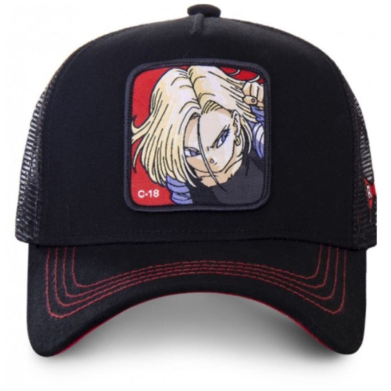 GORRA MALLA CAPSLAB DRAGON BALL Z C18 ANDROIDE 18 / CAPSLAB