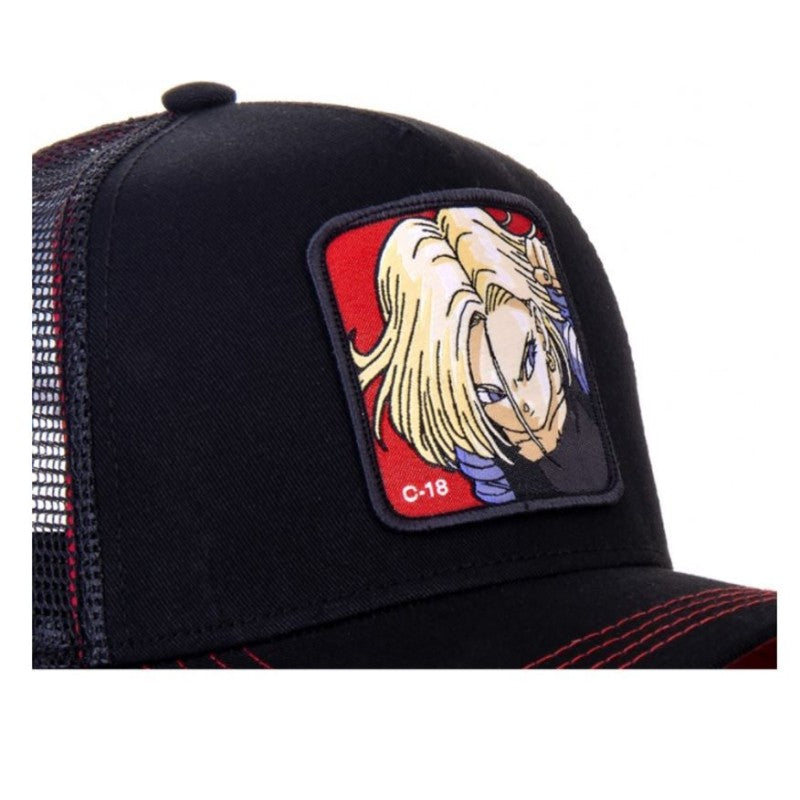 GORRA MALLA CAPSLAB DRAGON BALL Z C18 ANDROIDE 18 / CAPSLAB