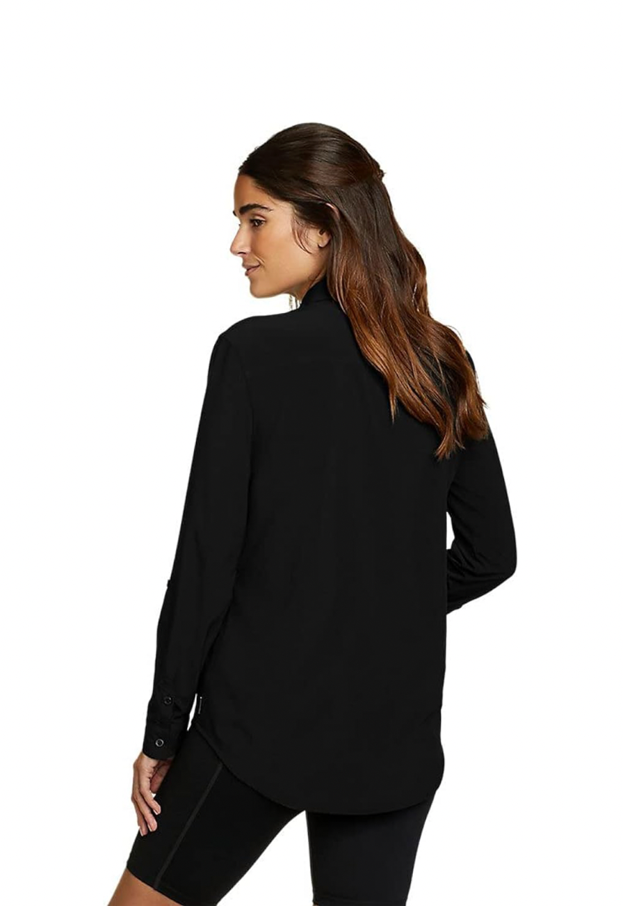CAMISA MUJER DEPARTURE 2.0 MANGA LARGA / EDDIE BAUER