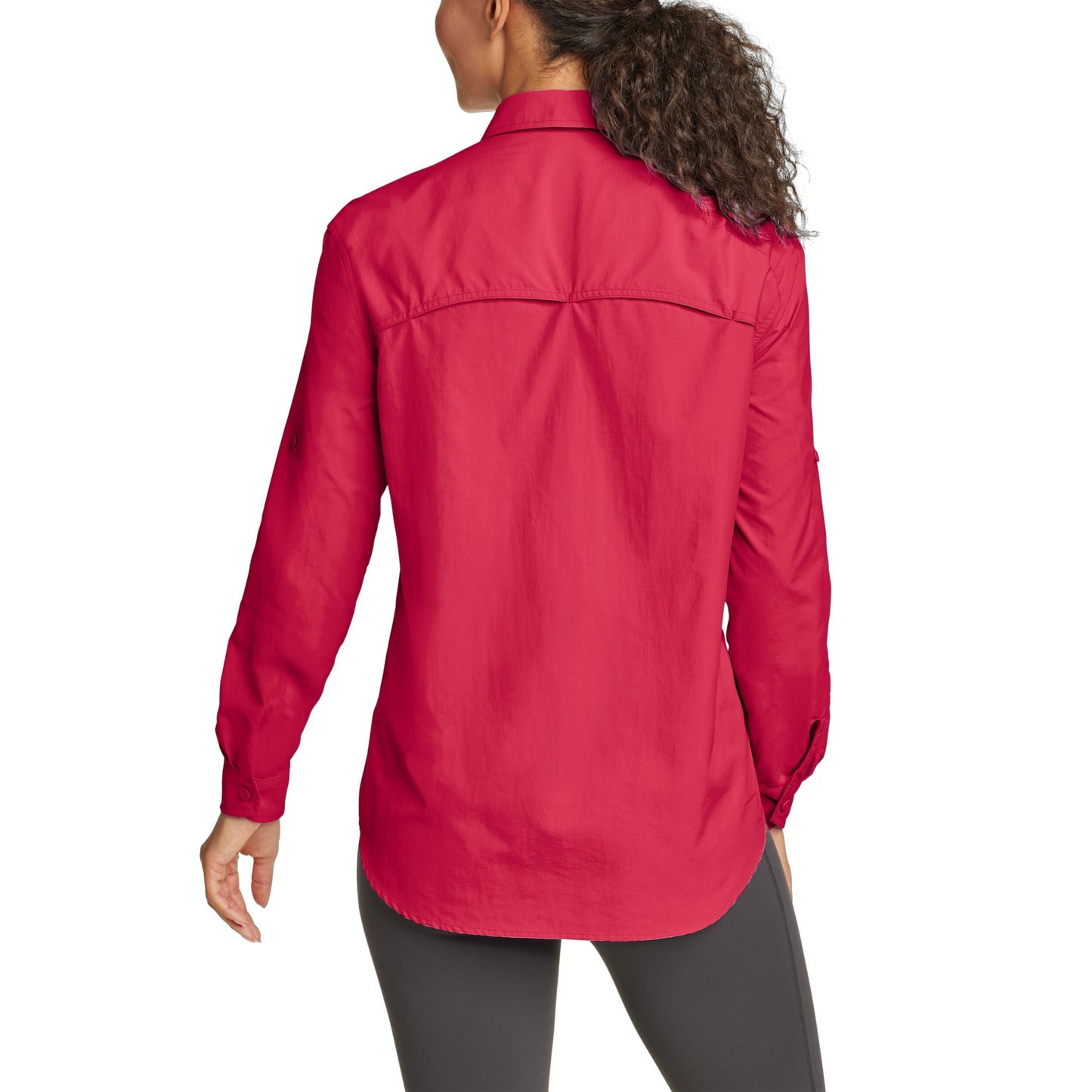 Camisa Mujer Adventurer Pro Field Eddie Bauer Roja | Outdoor Adventure