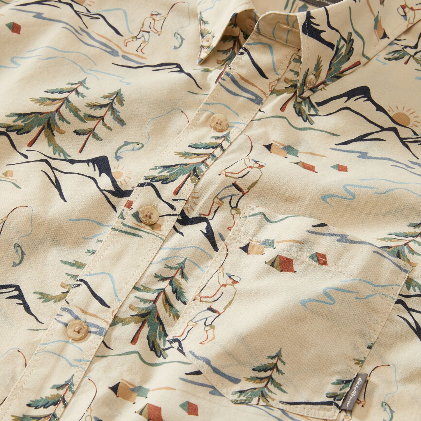 CAMISA HOMBRE/ BAJA MANGA CORTA / EDDIE BAUER