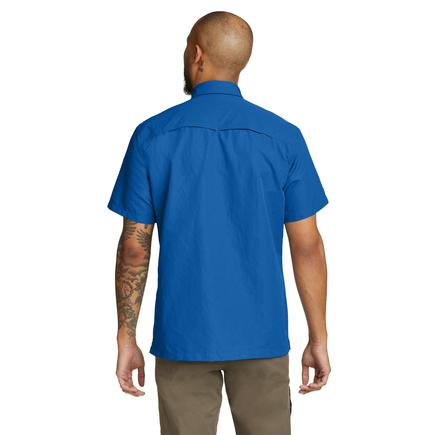 CAMISA HOMBRE/ RIPSTOP GUIDE MANGA CORTA / EDDIE BAUER