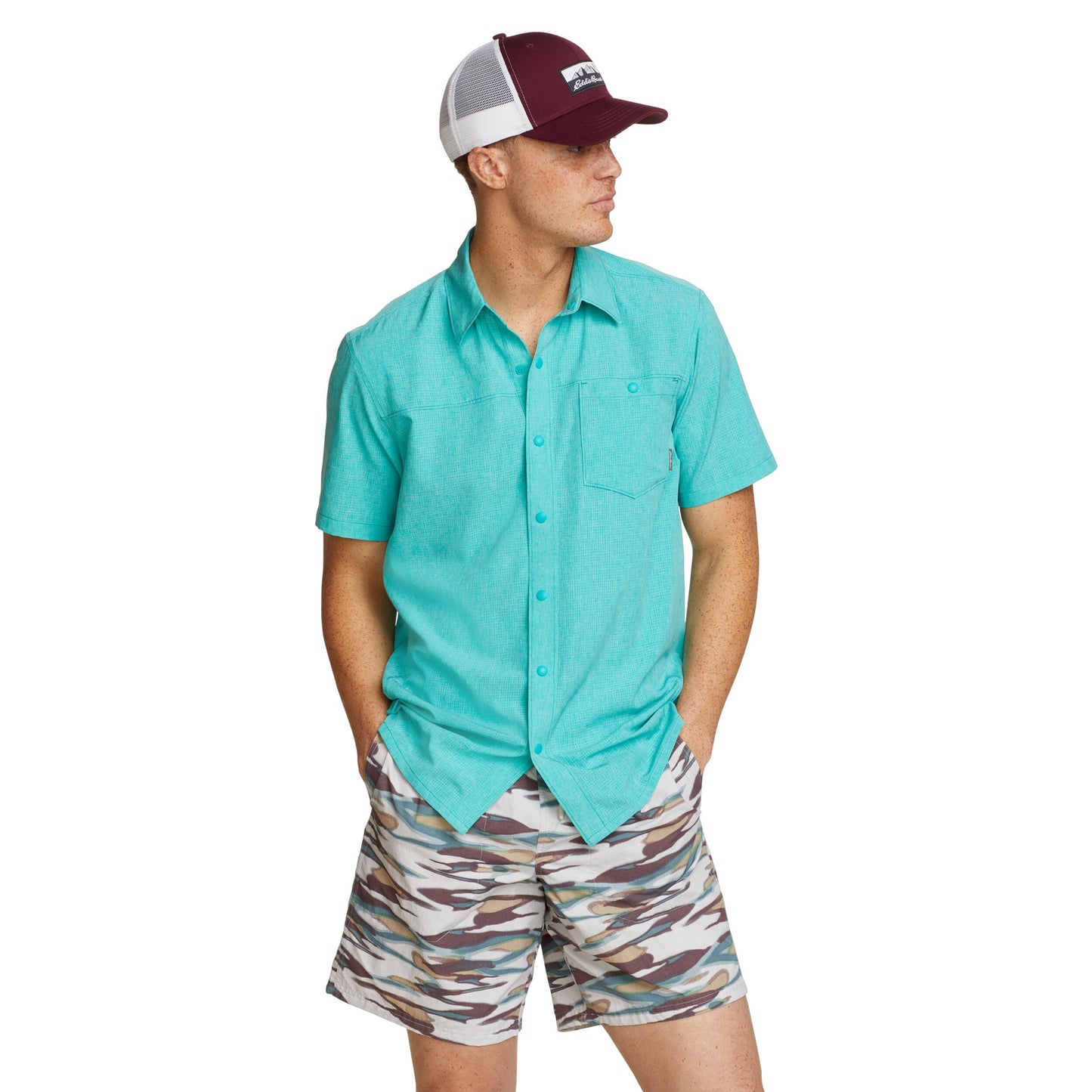 CAMISA HOMBRE/ VENTATREX FLEX / EDDIE BAUER