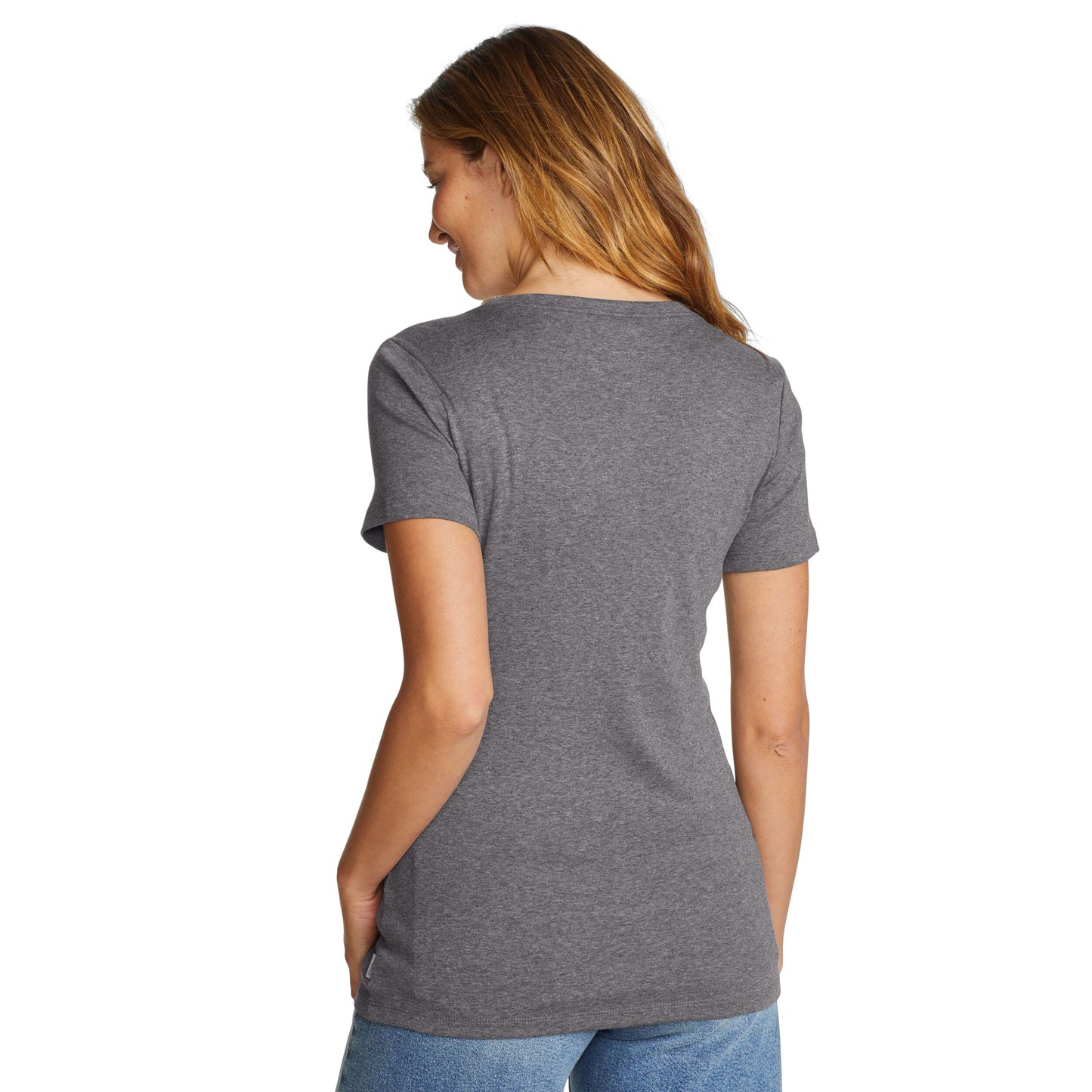 SUETER MUJER/ FAVORITE CREW MANGA CORTA / EDDIE BAUER