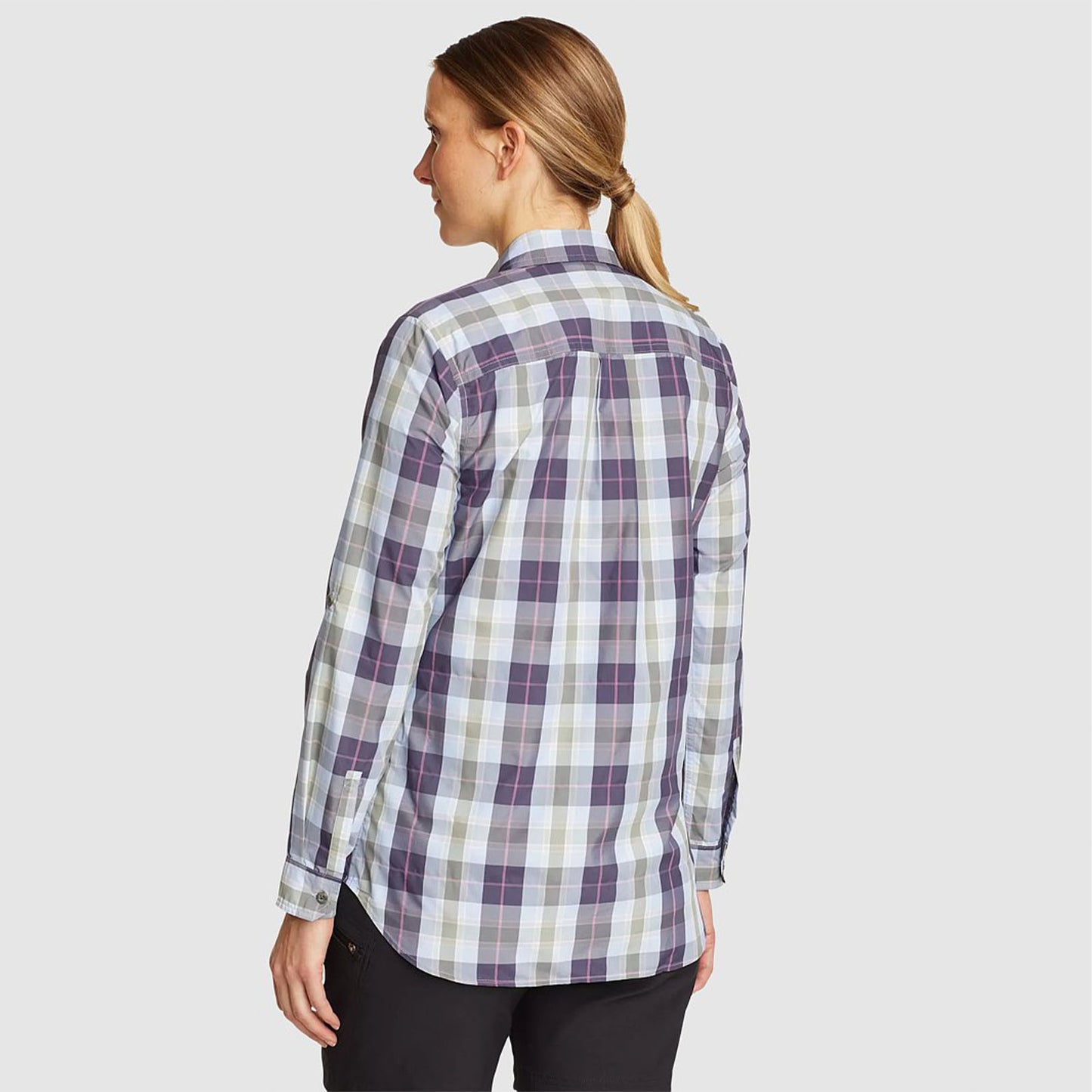 CAMISA MUJER / ADVENTURER 3.0 MANGA LARGA / EDDIE BAUER
