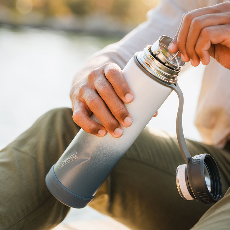 TERMO BOULDER 24 OZ FOREST HORIZON / ECOVESSEL