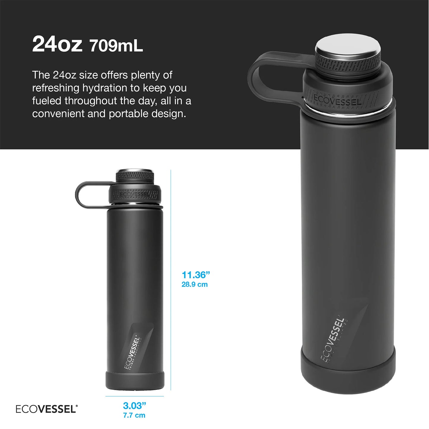 TERMO BOULDER 24 OZ WINTER STORM / ECOVESSEL