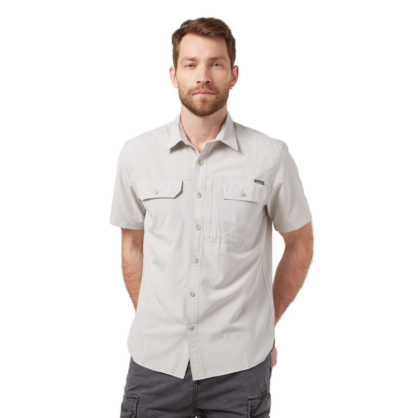 Camisa Eddie Bauer Manga Corta Hombre | Outdoor Adventure Colombia