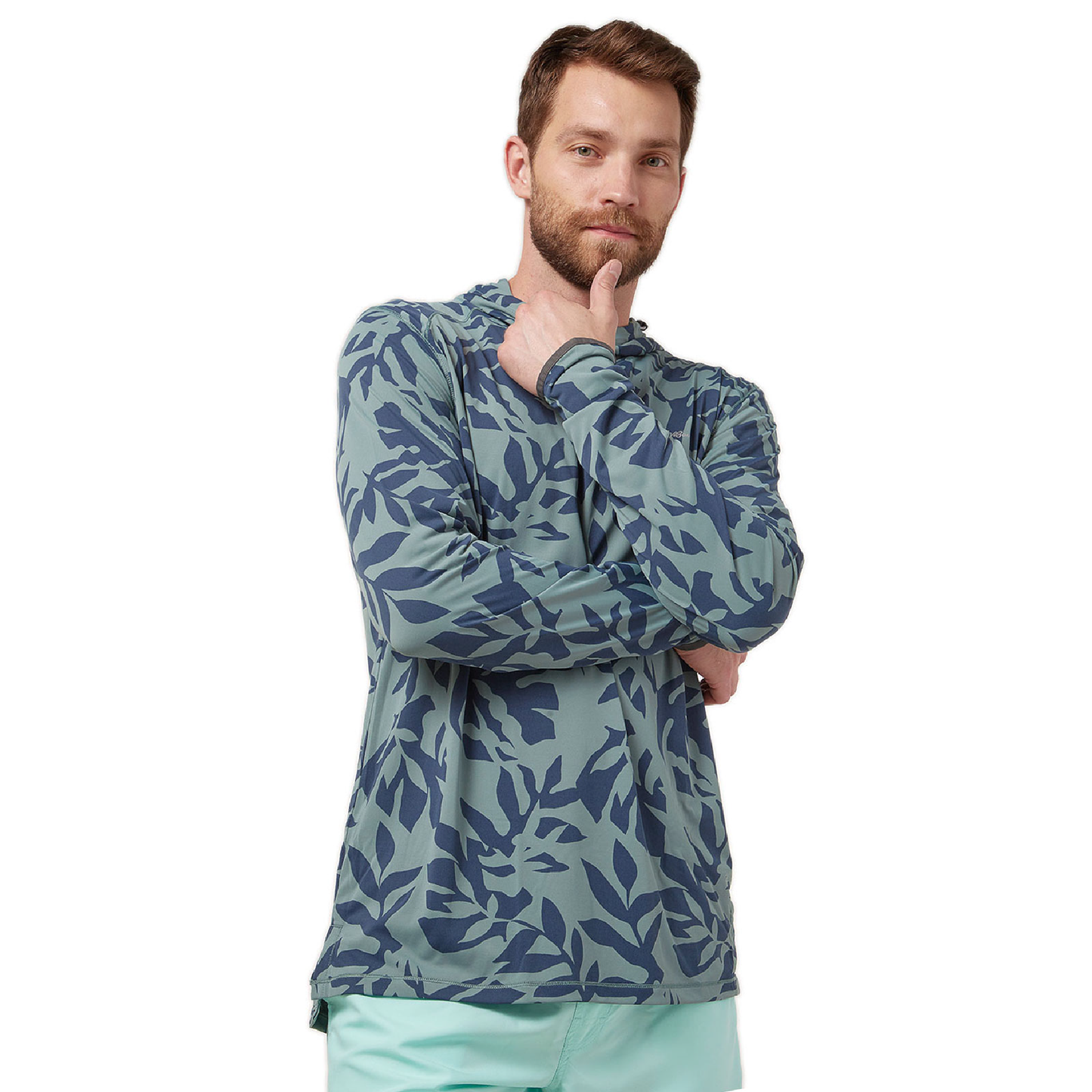 SUDADERA HOMBRE/ SOLARFOIL PRINT PO HOOD / EDDIE BAUER