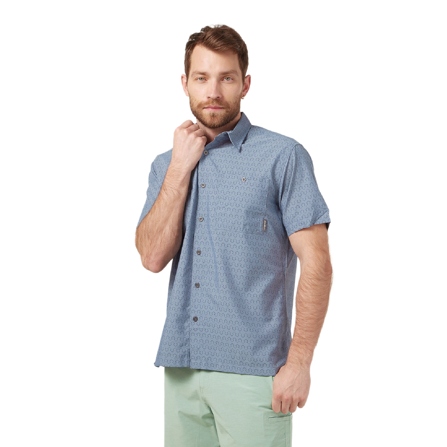 CAMISA HOMBRE RAINIER 2.0 MANGA CORTA / EDDIE BAUER