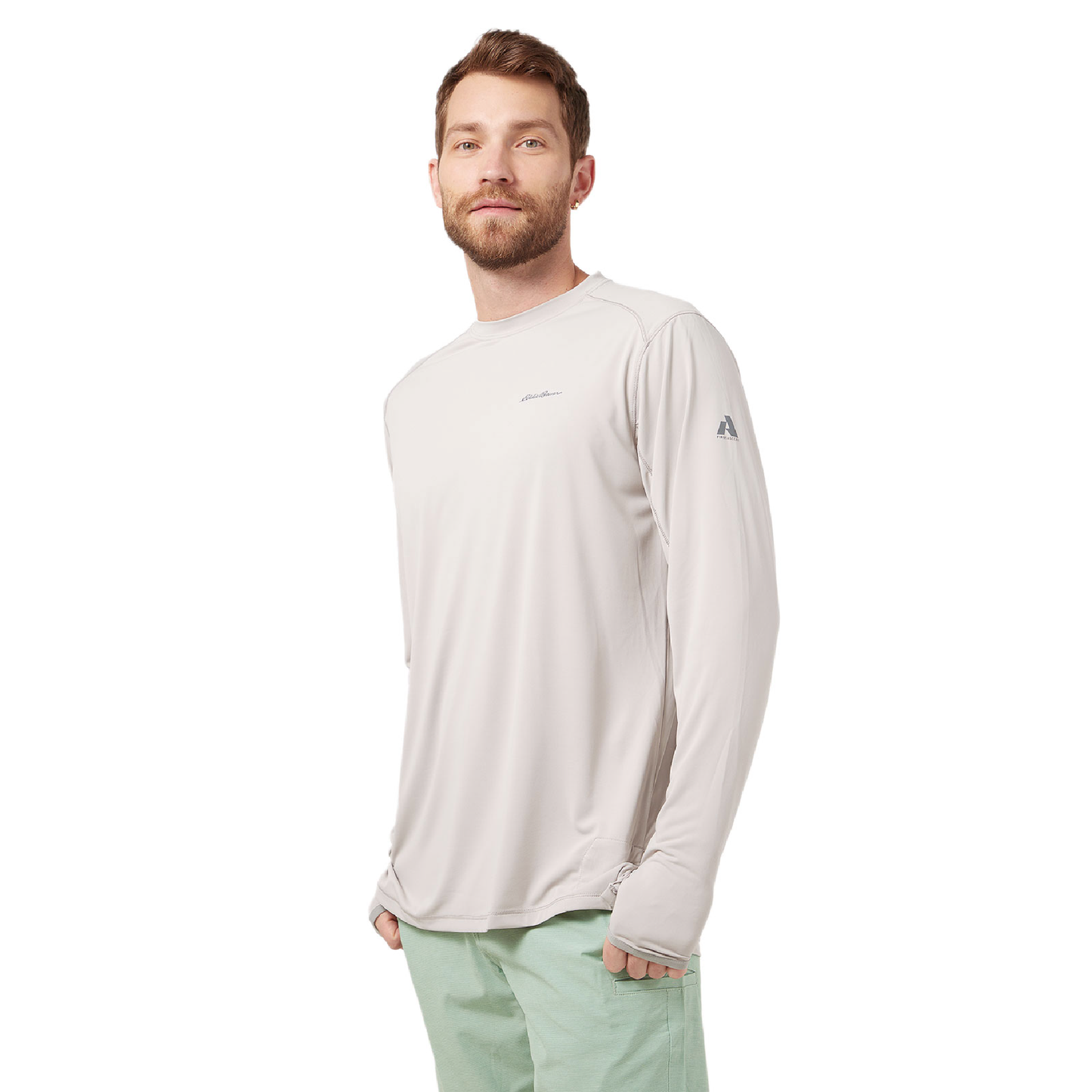 BUZO DE HOMBRE SOLARFOIL UPF 2.0 MANGA LARGA / EDDIE BAUER