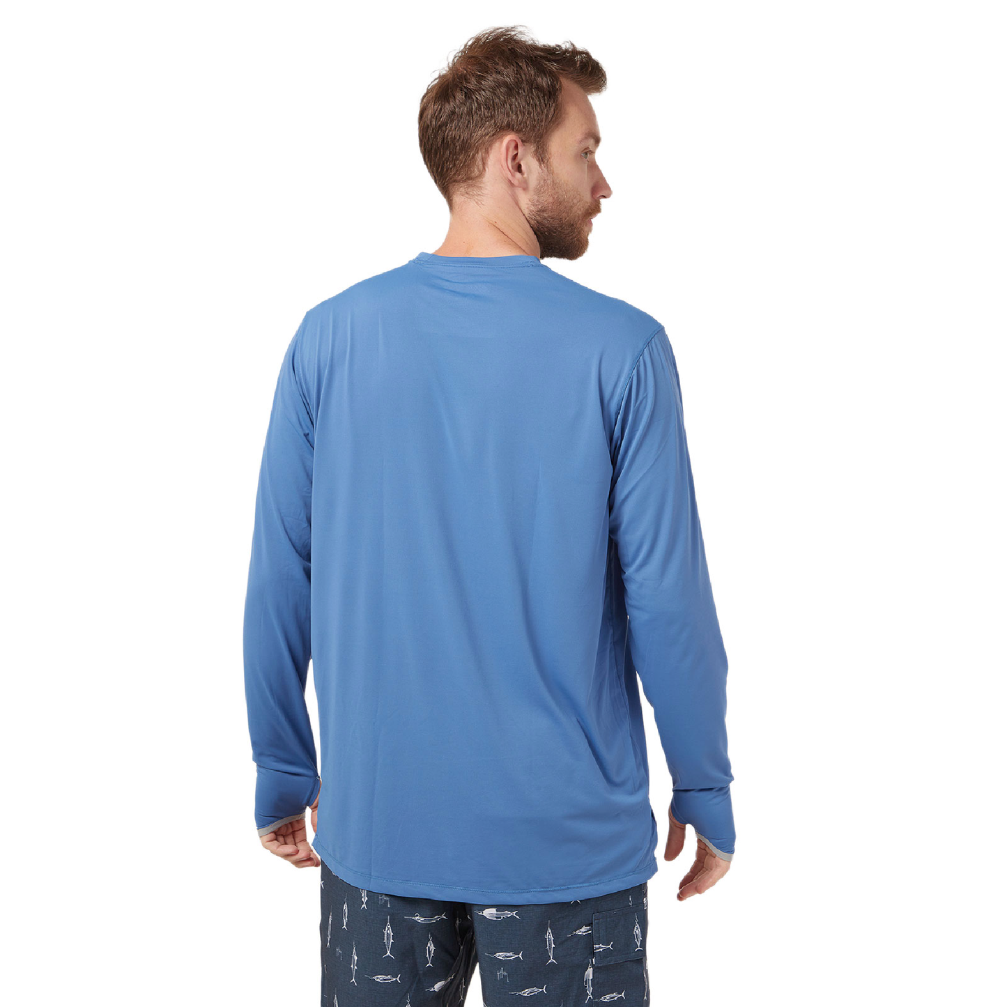 BUZO DE HOMBRE SOLARFOIL UPF 2.0 MANGA LARGA / EDDIE BAUER