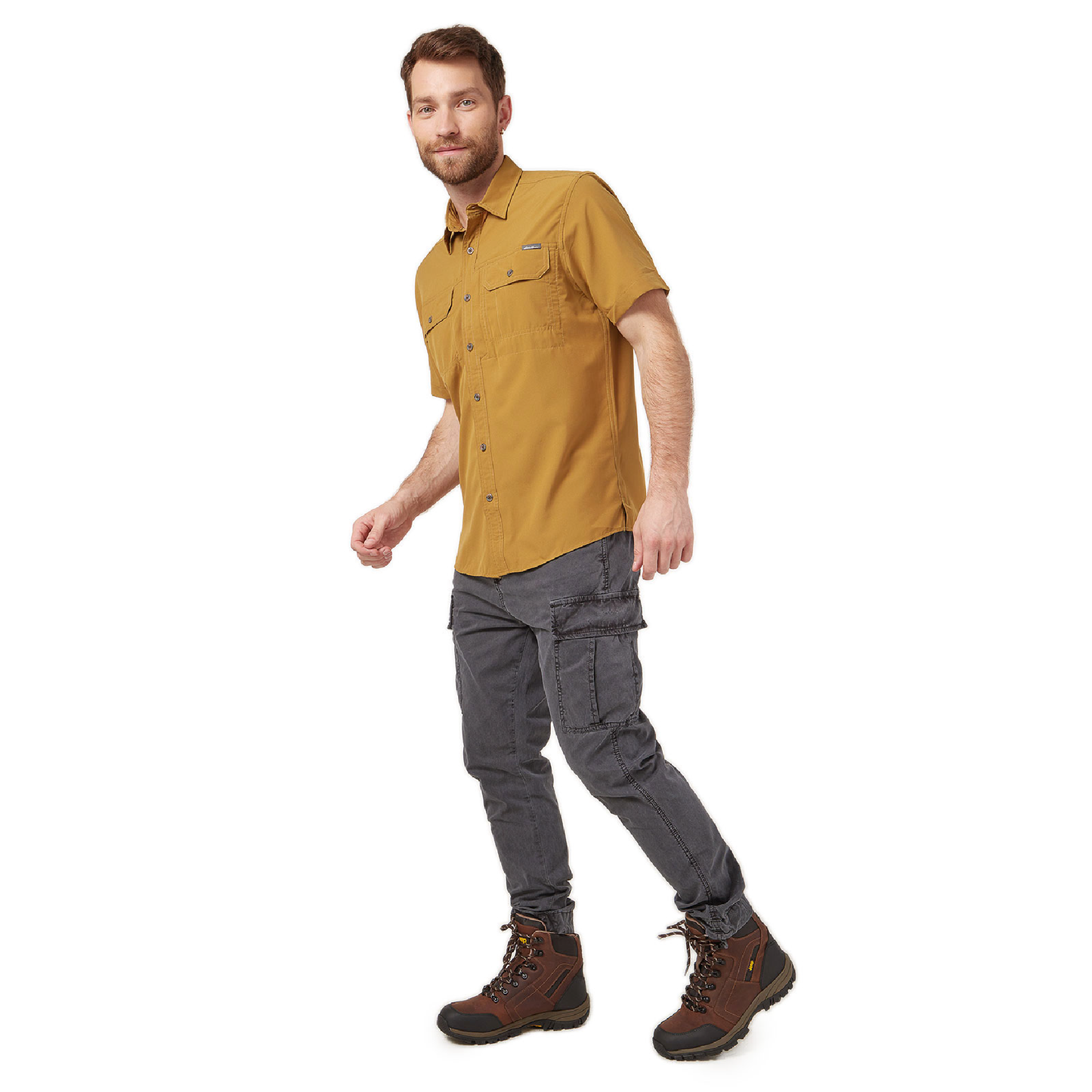 CAMISA HOMBRE ATLAS EXPLORATION FLEX MANGA CORTA / EDDIE BAUER