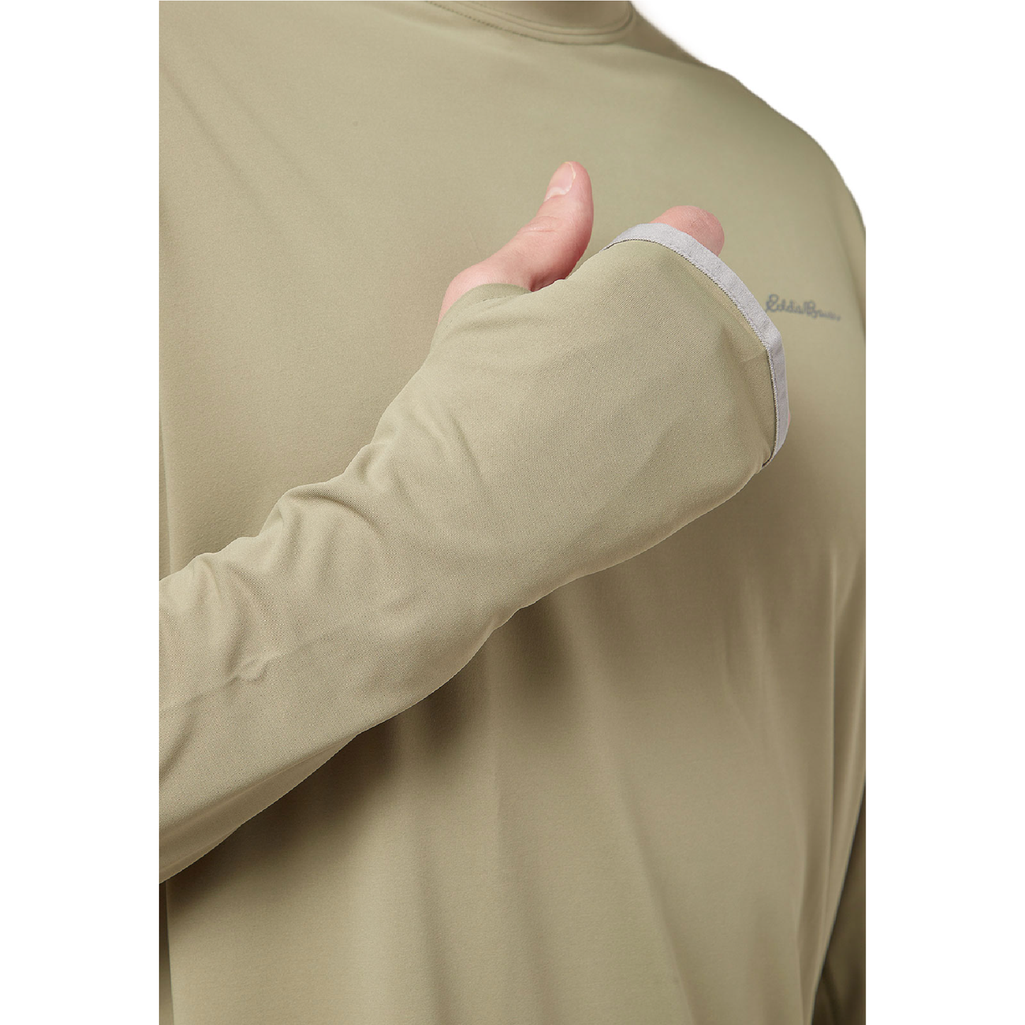 BUZO DE HOMBRE SOLARFOIL UPF 2.0 MANGA LARGA / EDDIE BAUER