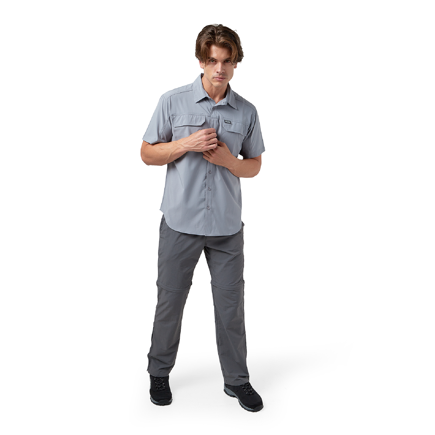 Camisa OA Itamut 2.0 Gris Hombre | Outdoor Adventure Colombia