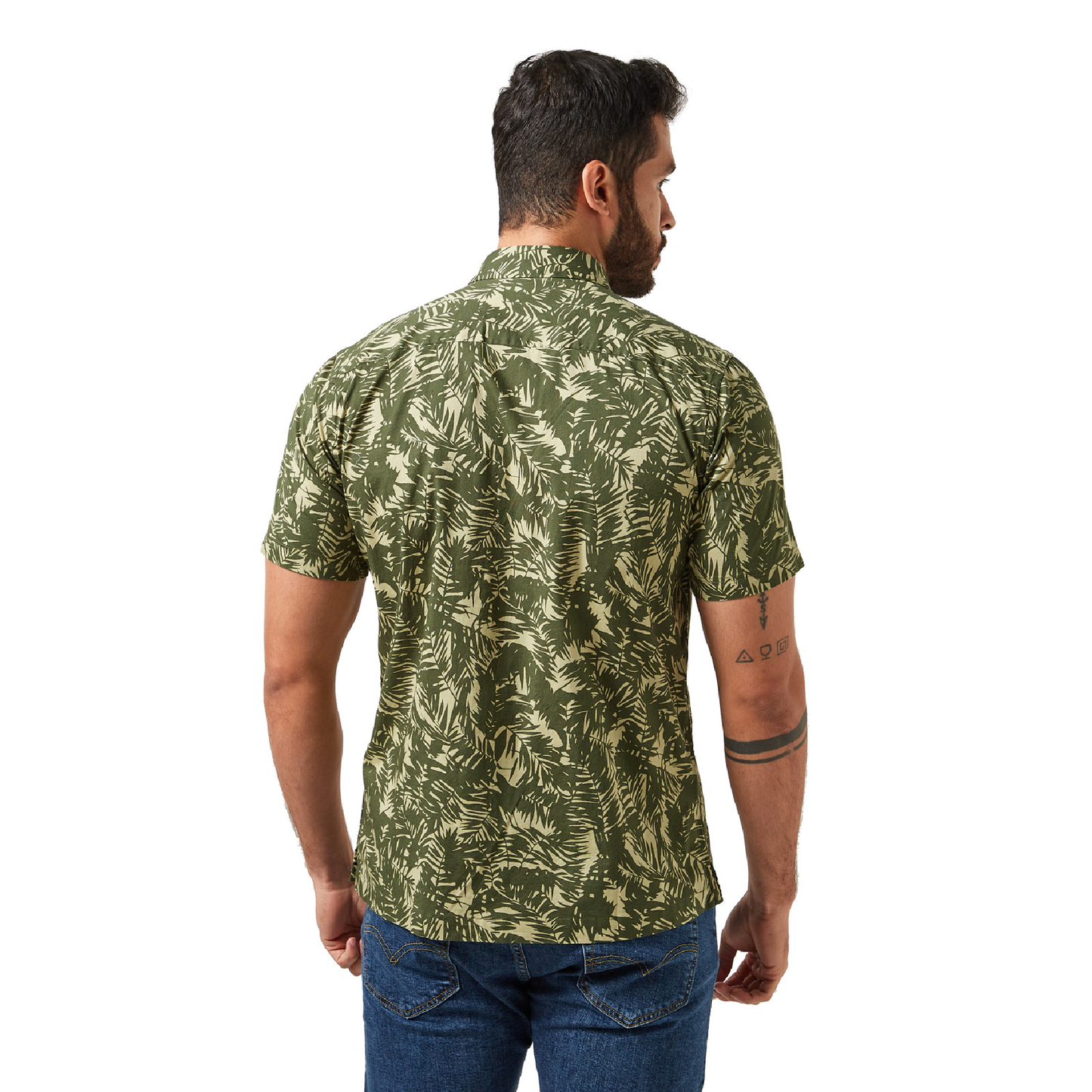 Camisa OA Manga Corta Hombre Verde | Outdoor Adventure Colombia