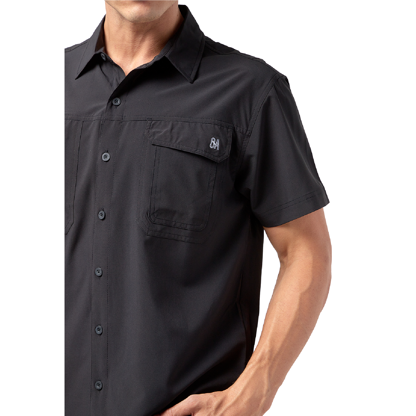 Camisa Hombre Las Perlas Outdoor Adventure Negra