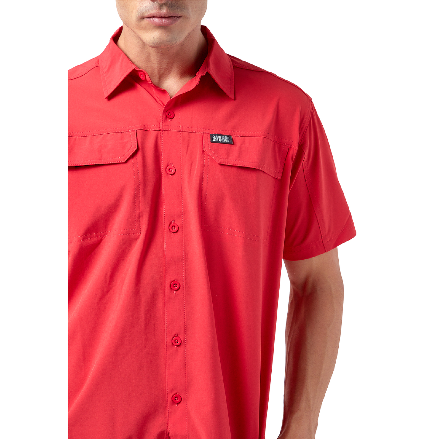 Camisa OA Itamut 2.0 Roja Hombre | Outdoor Adventure Colombia