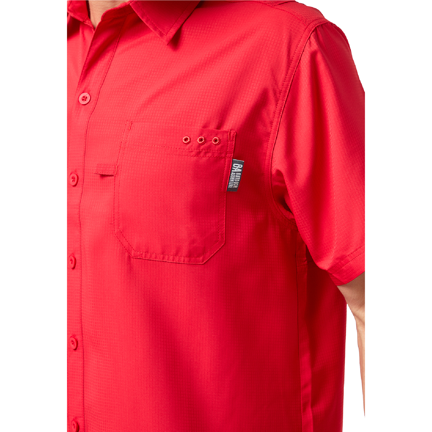 CAMISA DE HOMBRE QUEPOS SS / OUTDOOR ADVENTURE