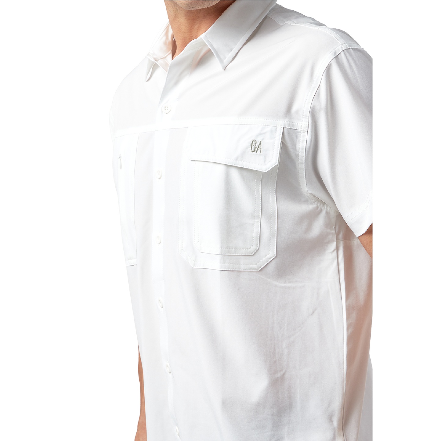 Camisa Hombre Las Perlas Outdoor Adventure Blanca