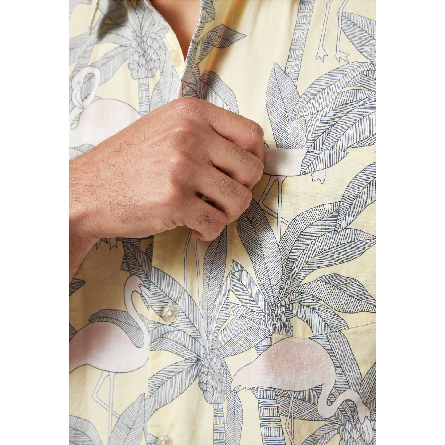 Camisa OA Manga Corta Hombre Amarilla | Outdoor Adventure Colombia
