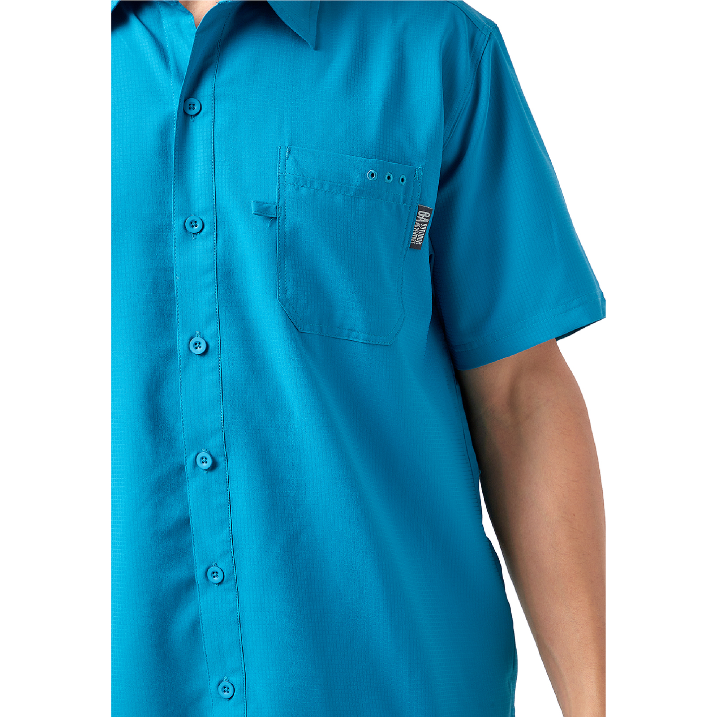 CAMISA DE HOMBRE QUEPOS SS / OUTDOOR ADVENTURE