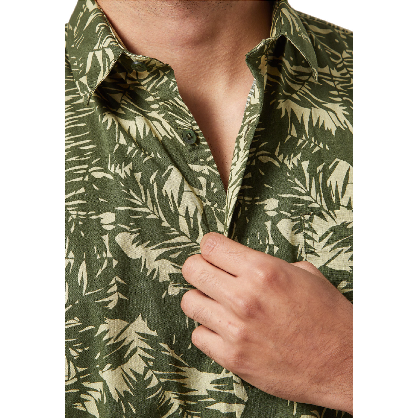Camisa OA Manga Corta Hombre Verde | Outdoor Adventure Colombia