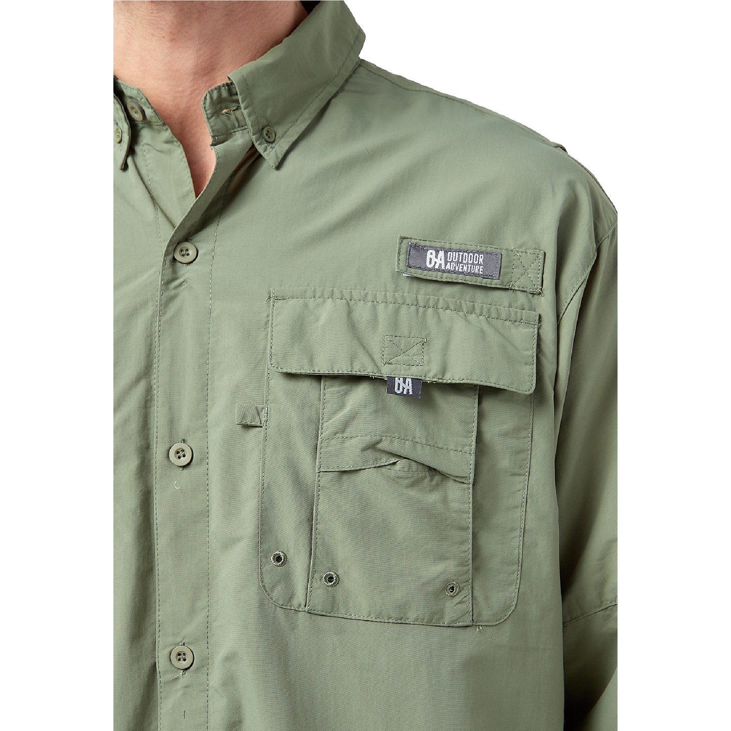 CAMISA DE HOMBRE COIBA MANGA LARGA / OUTDOOR ADVENTURE