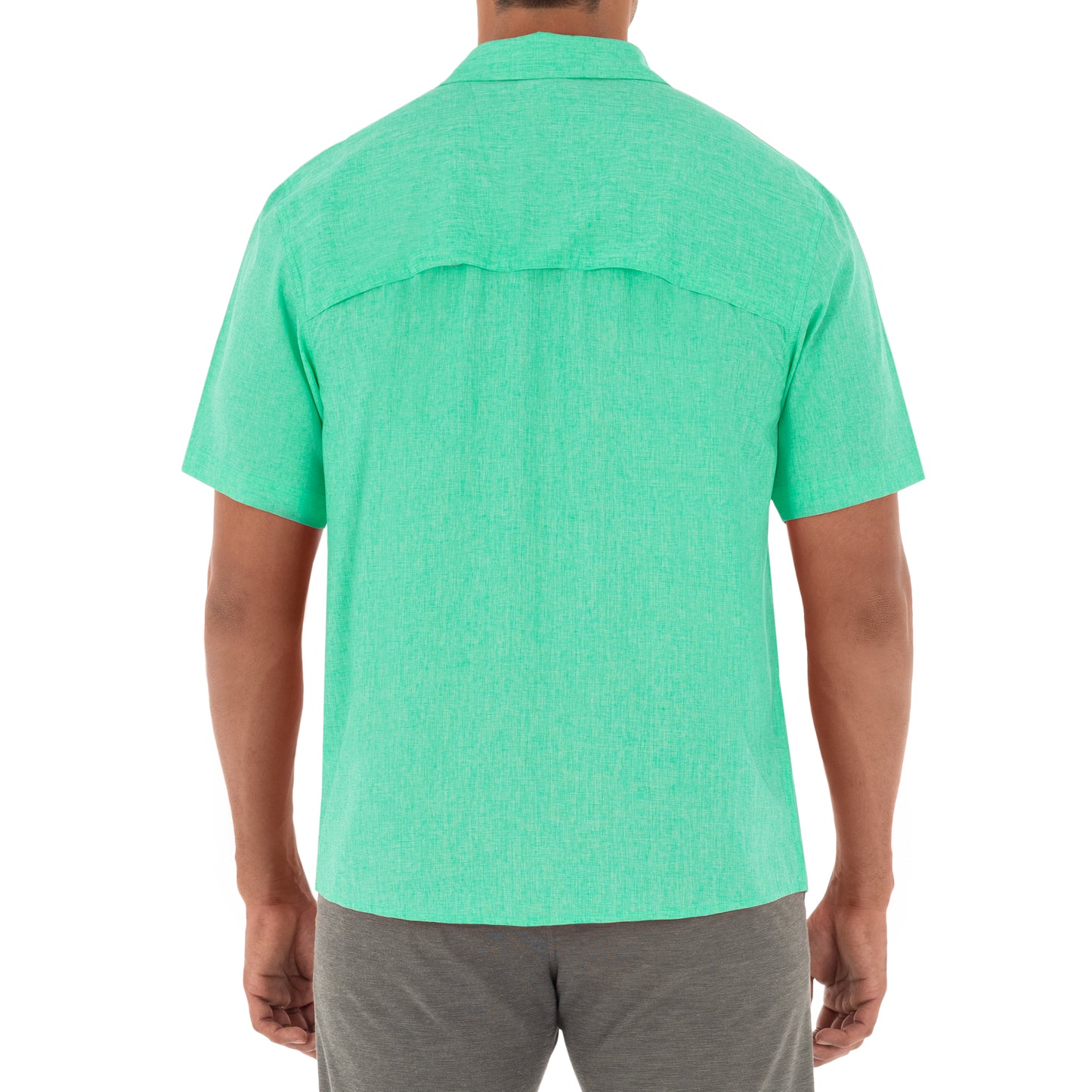 Camisa Verde Manga Corta Guy Harvey | Outdoor Adventure Colombia