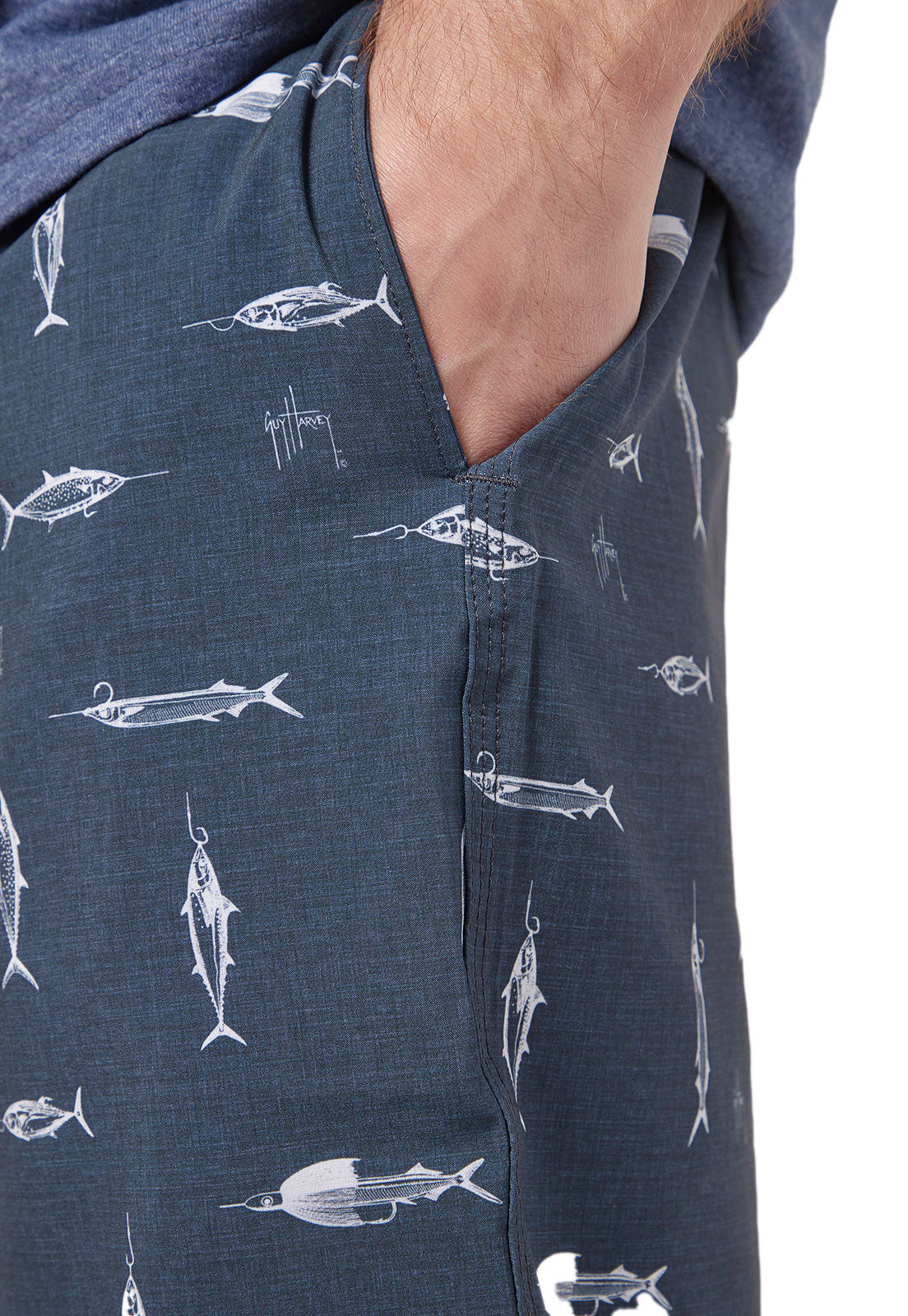 PANTALON CORTO HOMBRE CATIONIC HOOKS 7 / GUY HARVEY