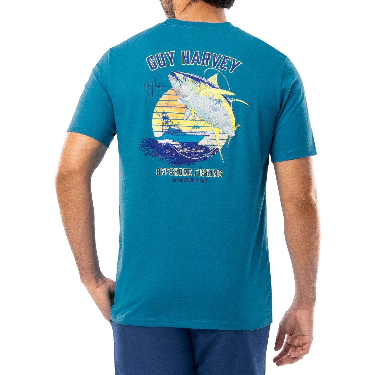 CAMISETA HOMBRE OFFSHORE YELLOWFIN / GUY HARVEY