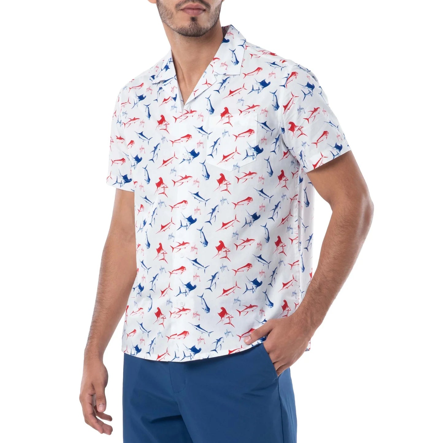 Camisa Harvey Gamefish Americana Hombre | Outdoor Adventure Colombia