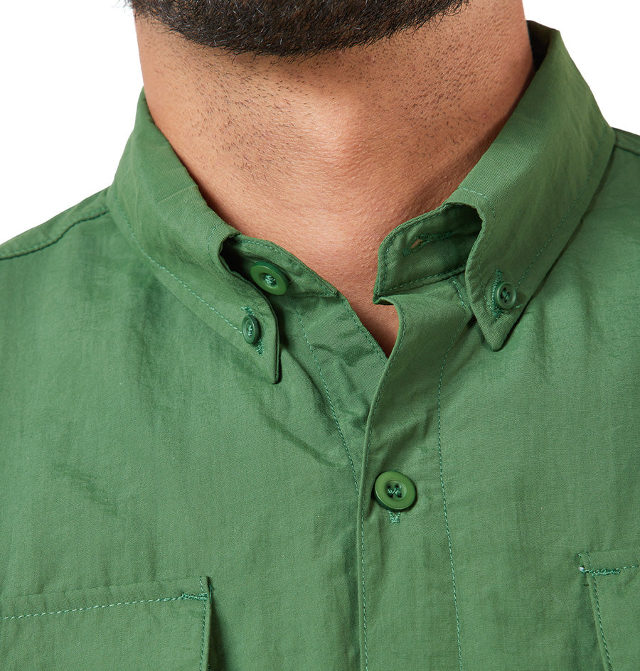 Camisa OA Coiba Manga Corta Hombre Verde | Outdoor Adventure Colombia