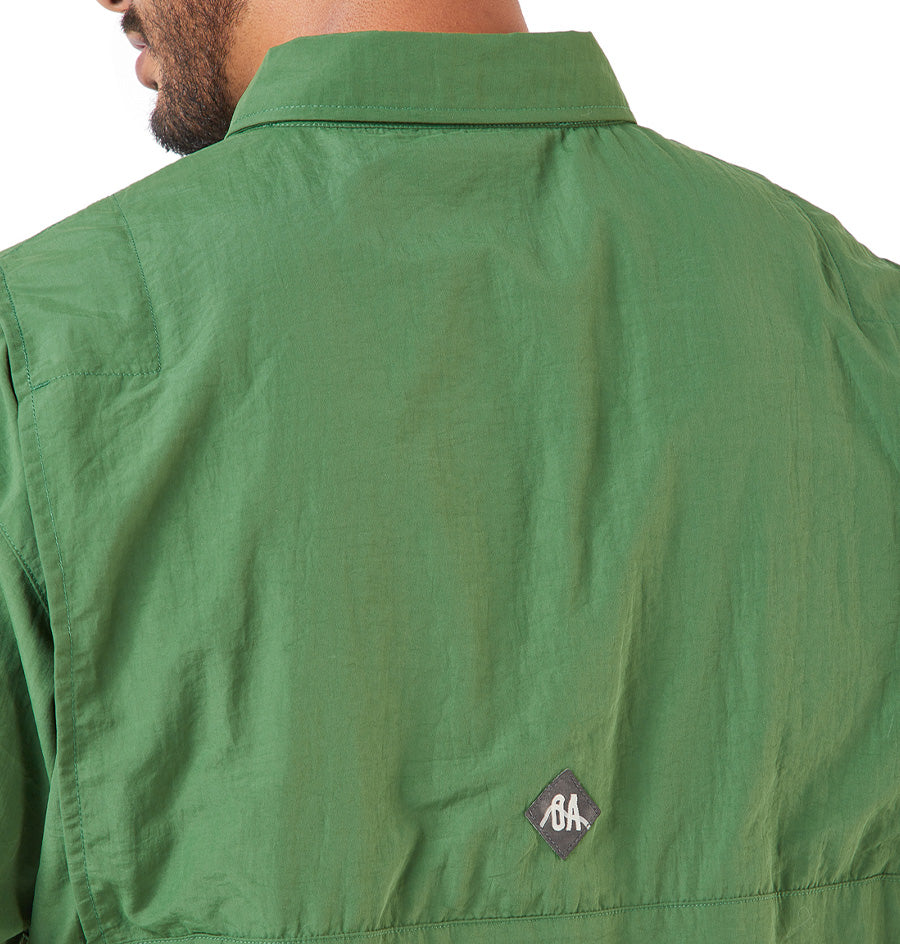 Camisa OA Coiba Manga Corta Hombre Verde | Outdoor Adventure Colombia