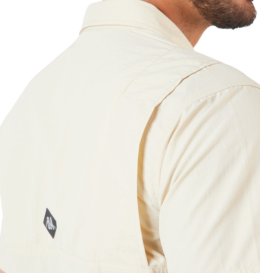 Camisa OA Gamboa Manga Corta Hombre Khaki |Outdoor Adventure Colombia